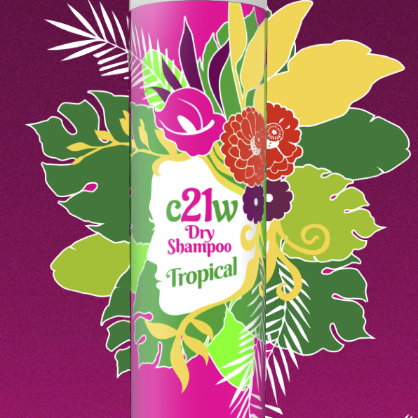 Packaging for dry shampoo